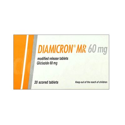 DIAMICRON MR 60MG TABLET