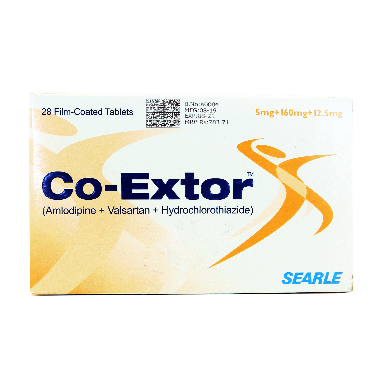 CO EXTOR 5MG+160MG+12.5MG TABLET