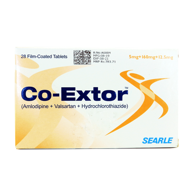 CO EXTOR 5MG+160MG+12.5MG TABLET