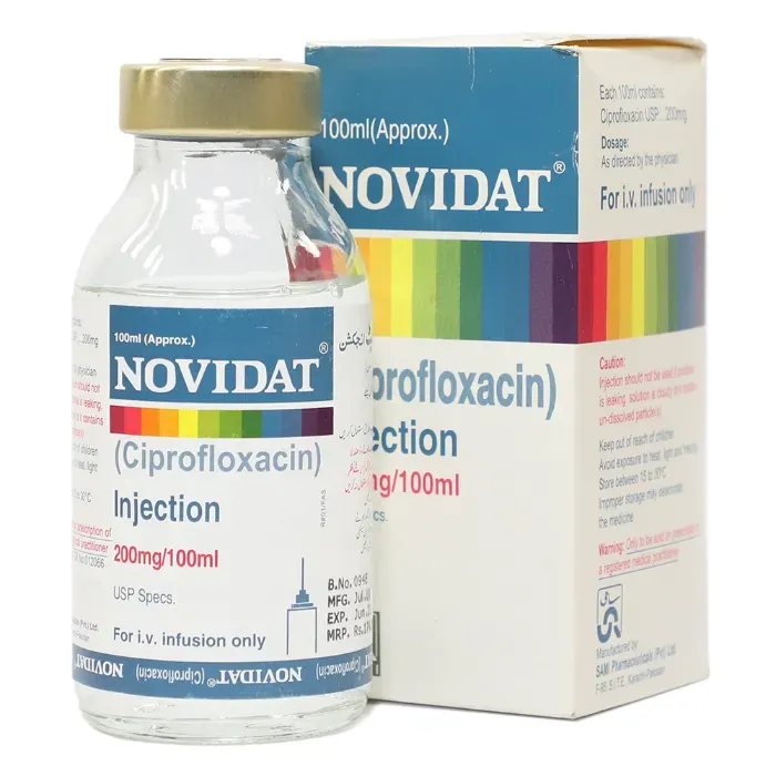 NOVIDAT INJECTION 200 MG 100 ML