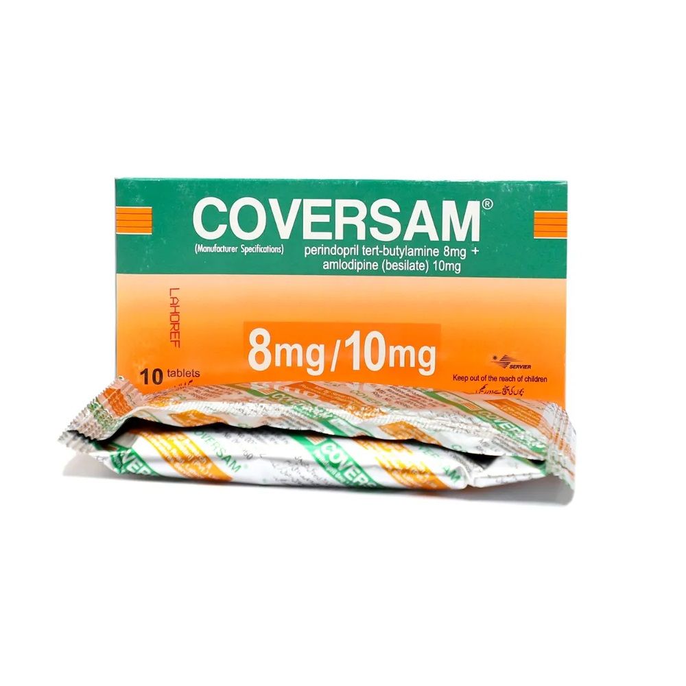COVERSAM 8/10MG TABLET
