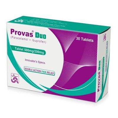 PROVAS DUO 500/200MG TABLET