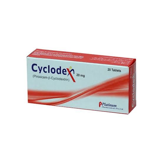 CYCLODEX 20 MG TABLET