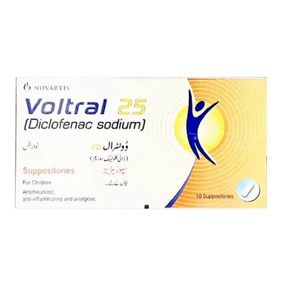 VOLTRAL 25MG SUPPOSITORIES