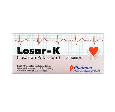 LOSAR  K 50 MG TABLET