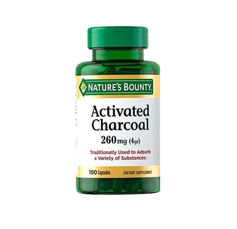 ACTIVATED CHARCOAL 260 MG TABLETS