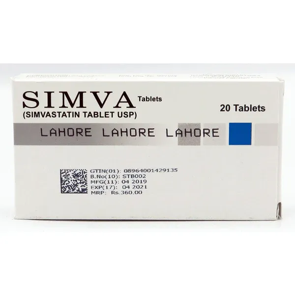 SIMVA 20MG TABLET