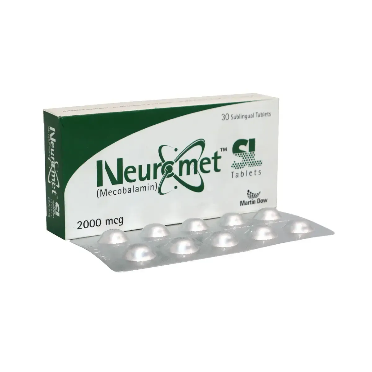 NEUROMET SL 2000MCG TABLET