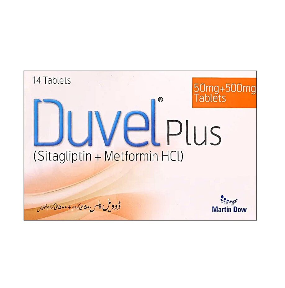 DUVEL PLUS 50+500 TABLET