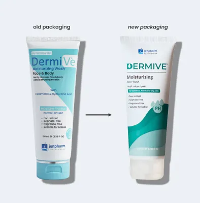 DERMIVE MOISTURIZER FACE WASH 100ML