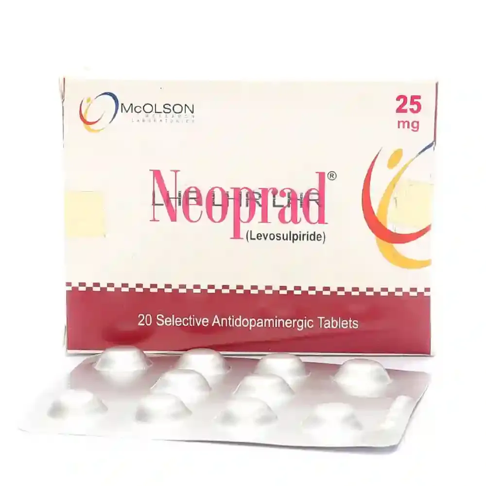 NEOPRAD 25 MG TABLET