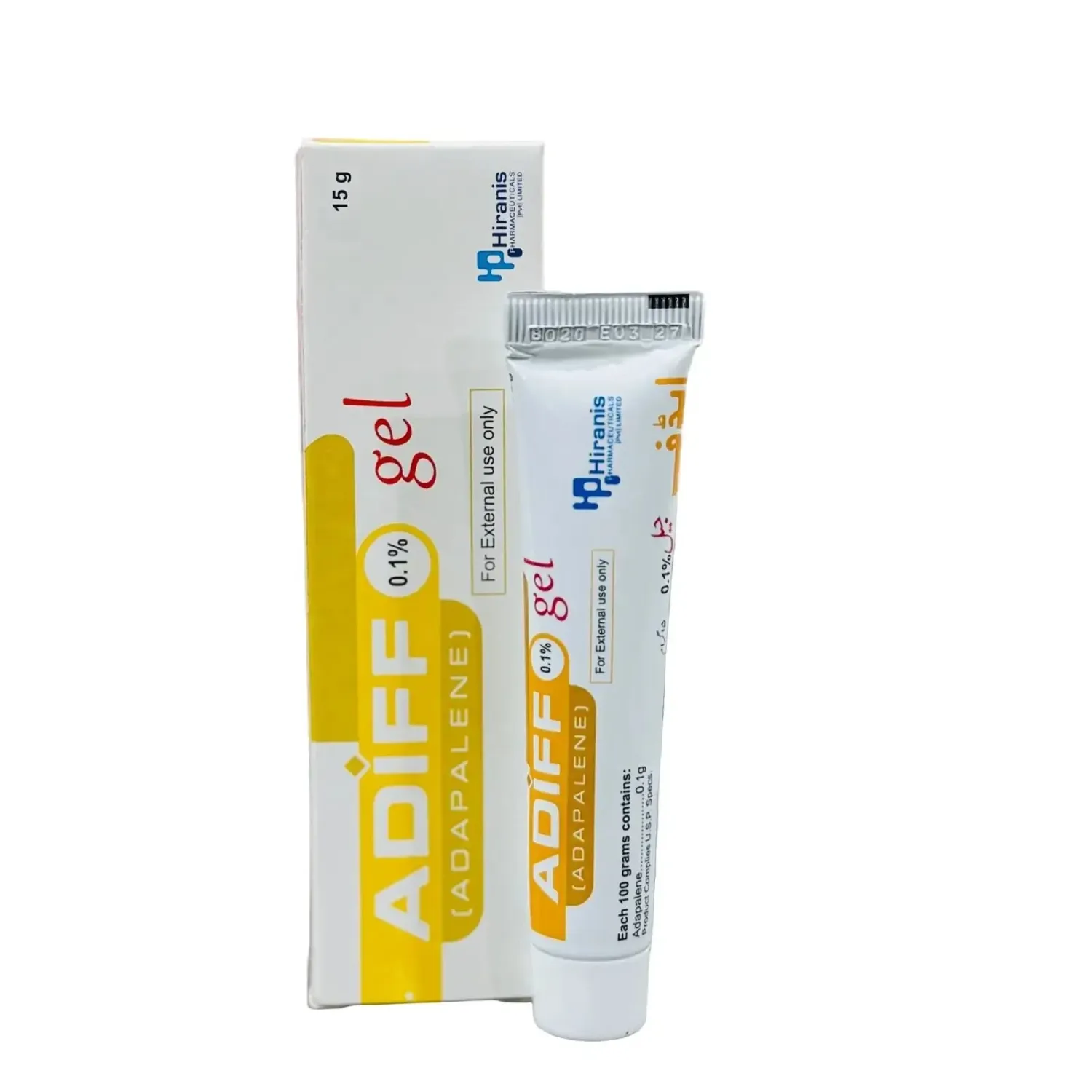ADIFF 0.1% GEL 15 GRAM