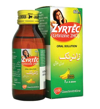ZYRTEC 60 ML SYRUP