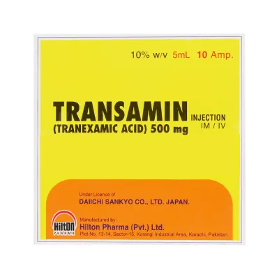 TRANSAMIN 500MG 5ML INJECTION