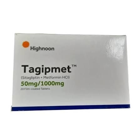 TAGIPMET 50/1000MG TABLET