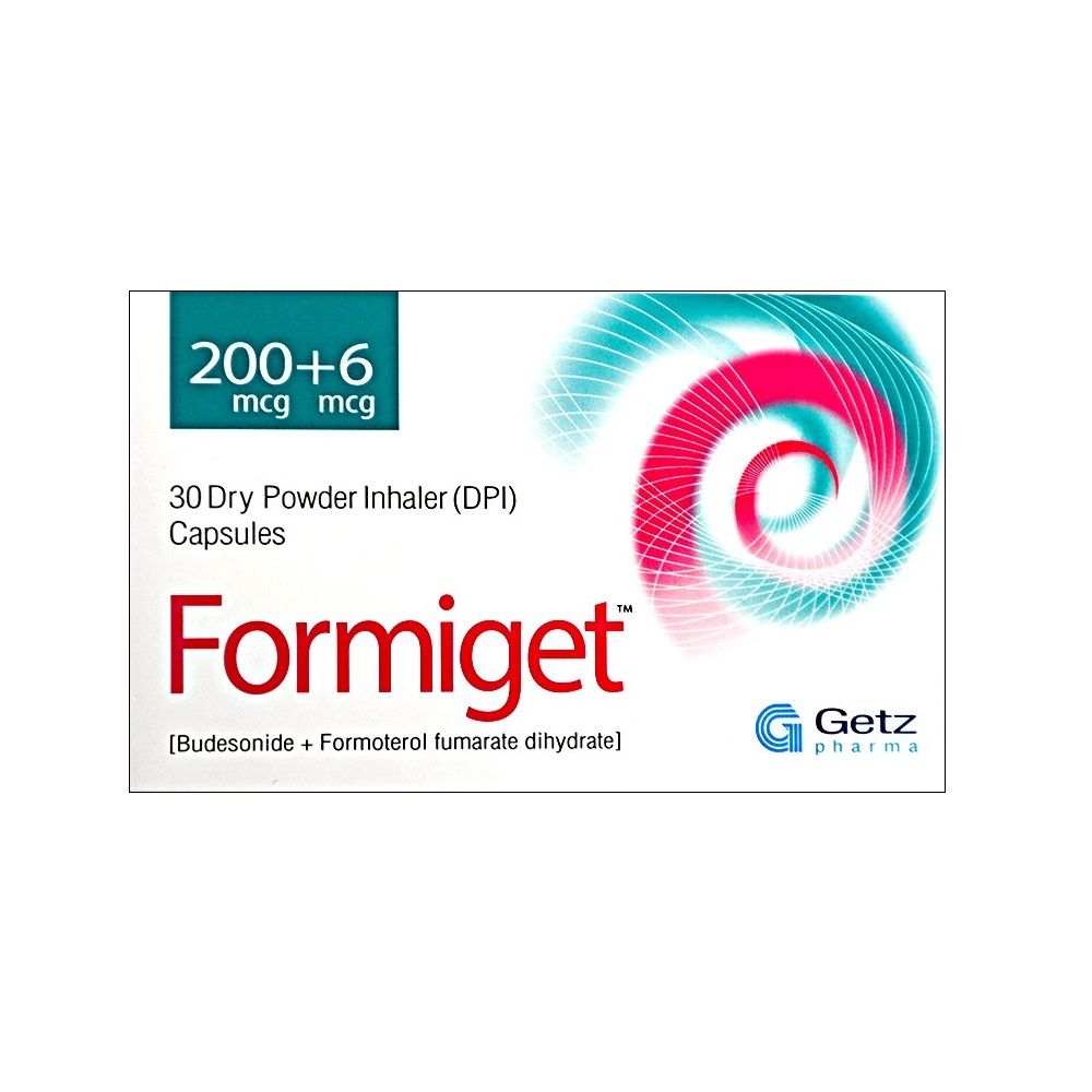 FORMIGET 200+6MCG CAPSULE