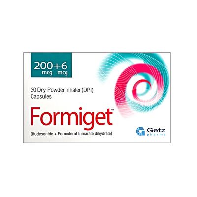 FORMIGET 200+6MCG CAPSULE