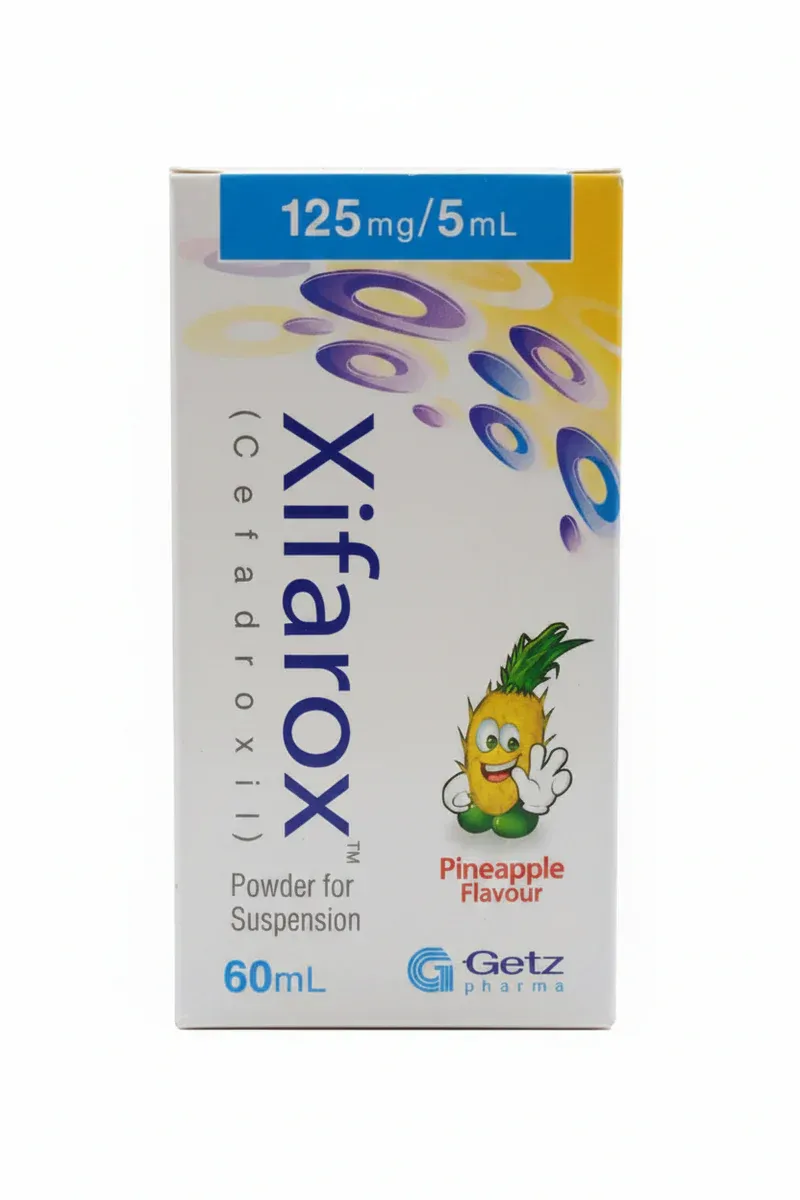 XIFAROX 125MG/5ML 60ML SYRUP