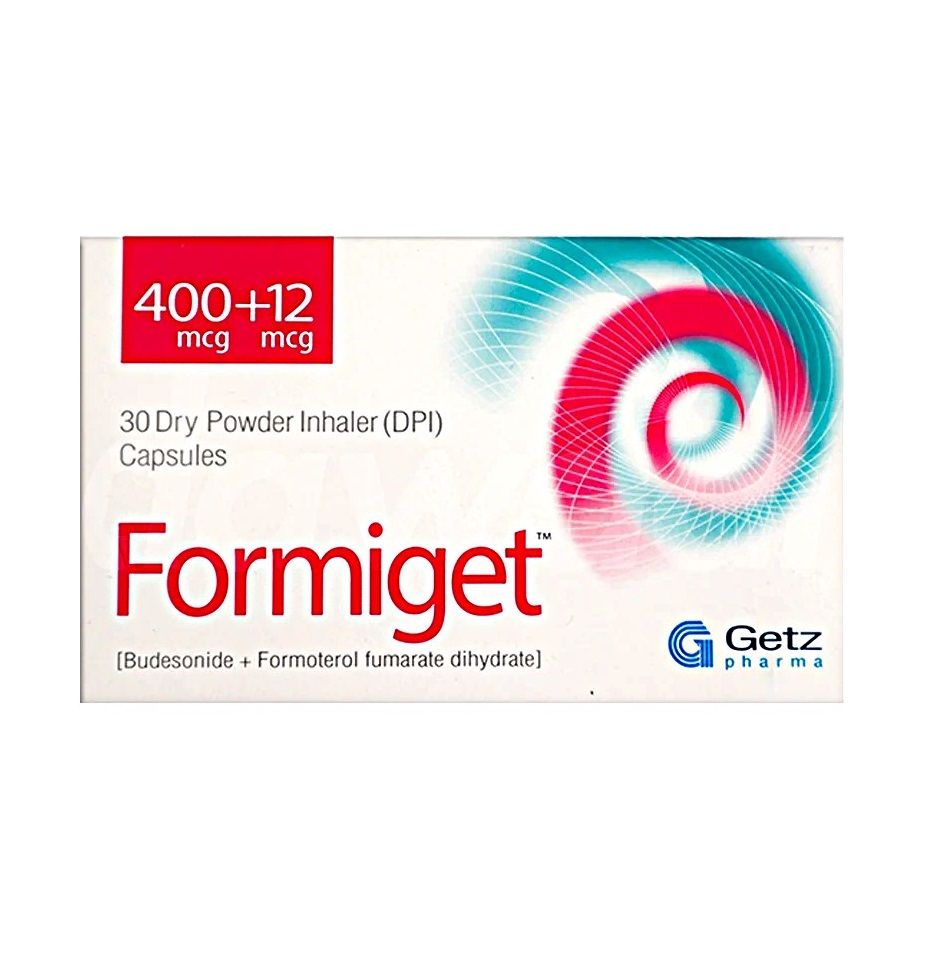 FORMIGET 400+12MCG CAPSULE