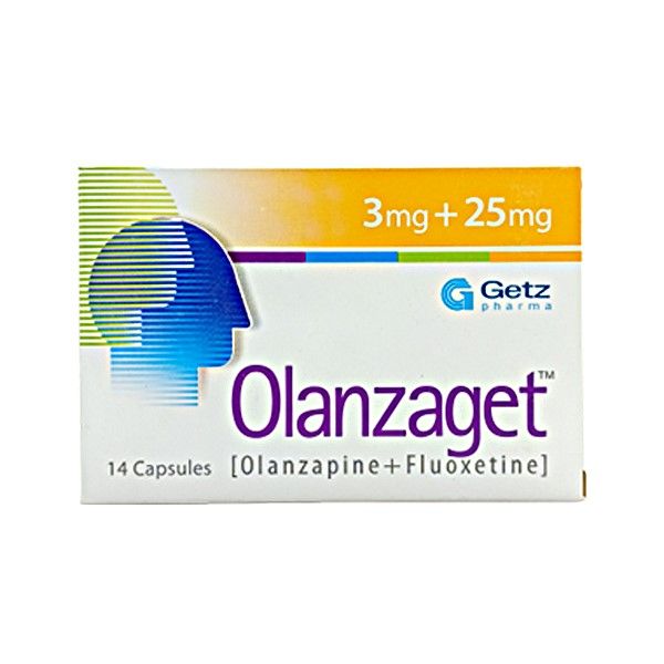 OLANZAGET 3+25MG CAPSULE