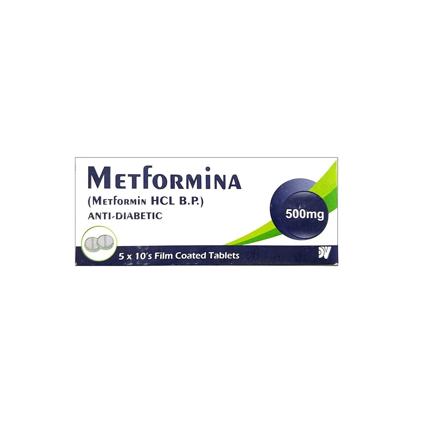 METFORMINA 500MG TABLET