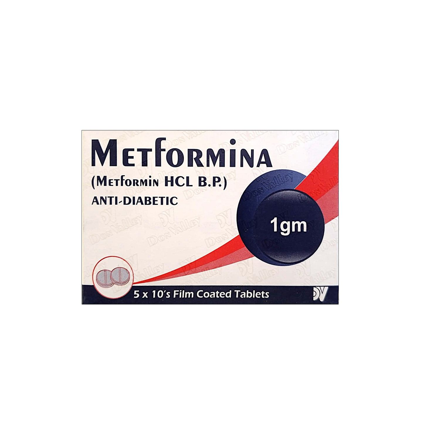 METFORMINA 1 GRAM TABLET