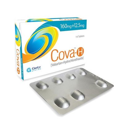 COVA H 160MG+12.5MG TABLET