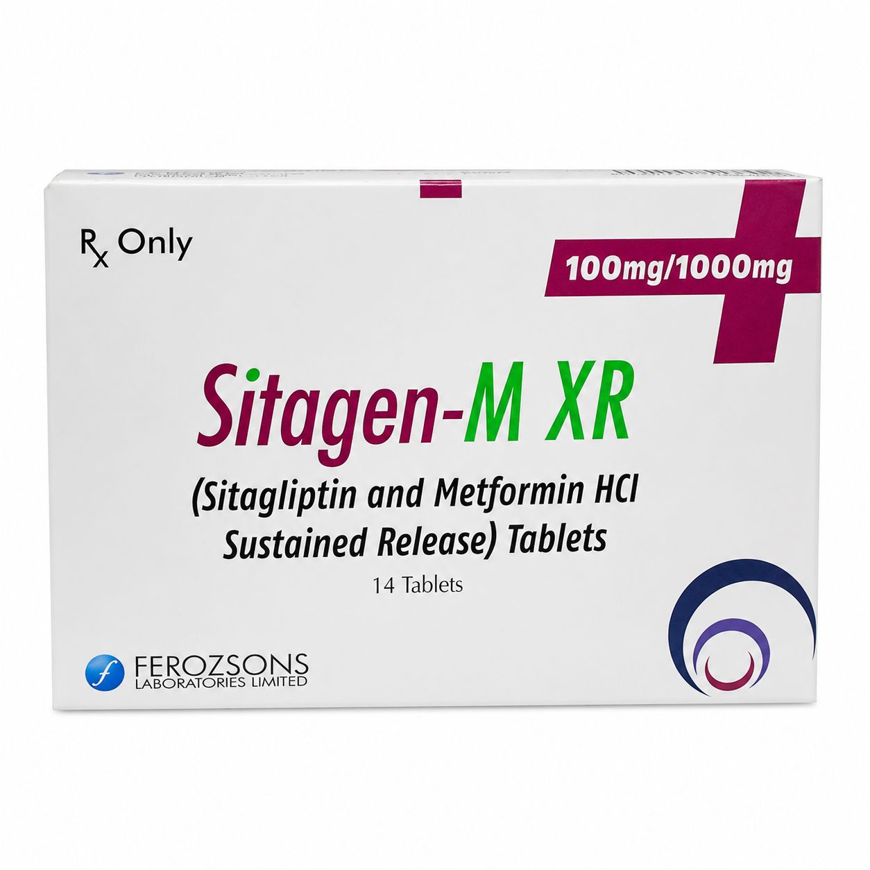 SITAGEN M XR 100MG/1000MG TABLET