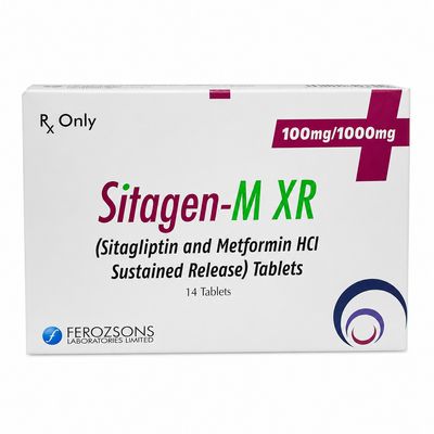 SITAGEN M XR 100MG/1000MG TABLET