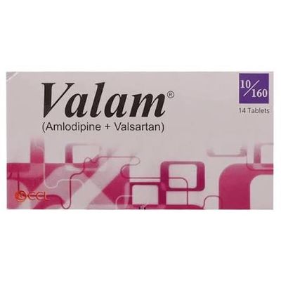 VALAM 10/160 MG TABLET