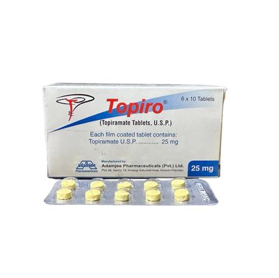 TOPIRO 25 MG TABLET