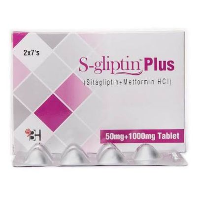 S GLIPTIN PLUS 50/1000 TABLET