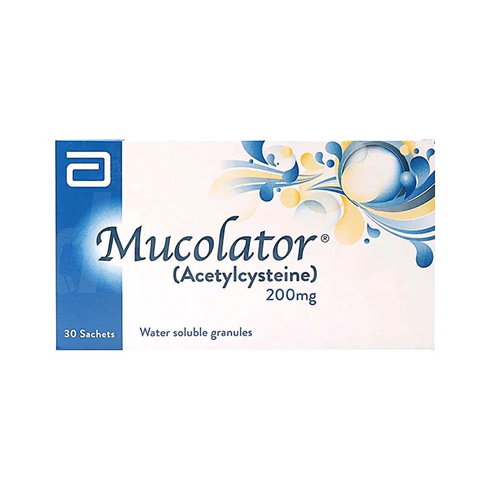 MUCOLATOR 200 MG POWDER