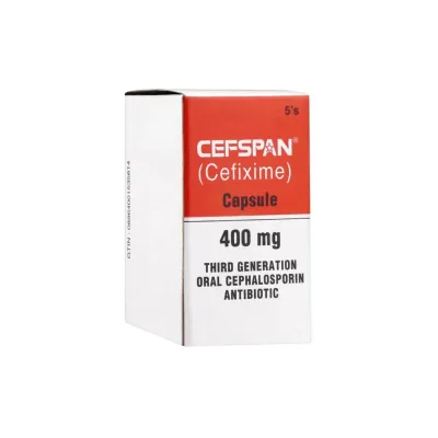 CEFSPAN 400MG CAPSULE