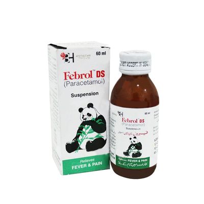 FEBROL DS 250 MG 60 ML SYRUP