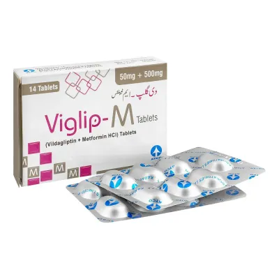 VIGLIP M 50MG/500MG TABLET