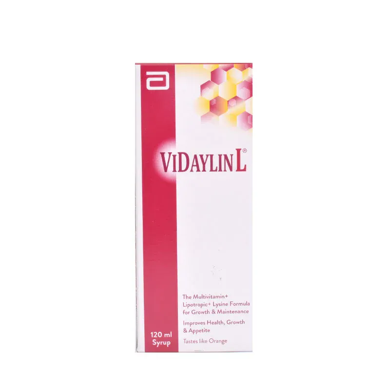 VIDAYLIN L SYRUP 120ML