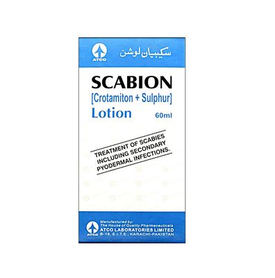 SCABION LOTION 60 ML