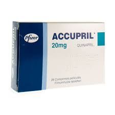 ACCUPRIL 20MG TABLET
