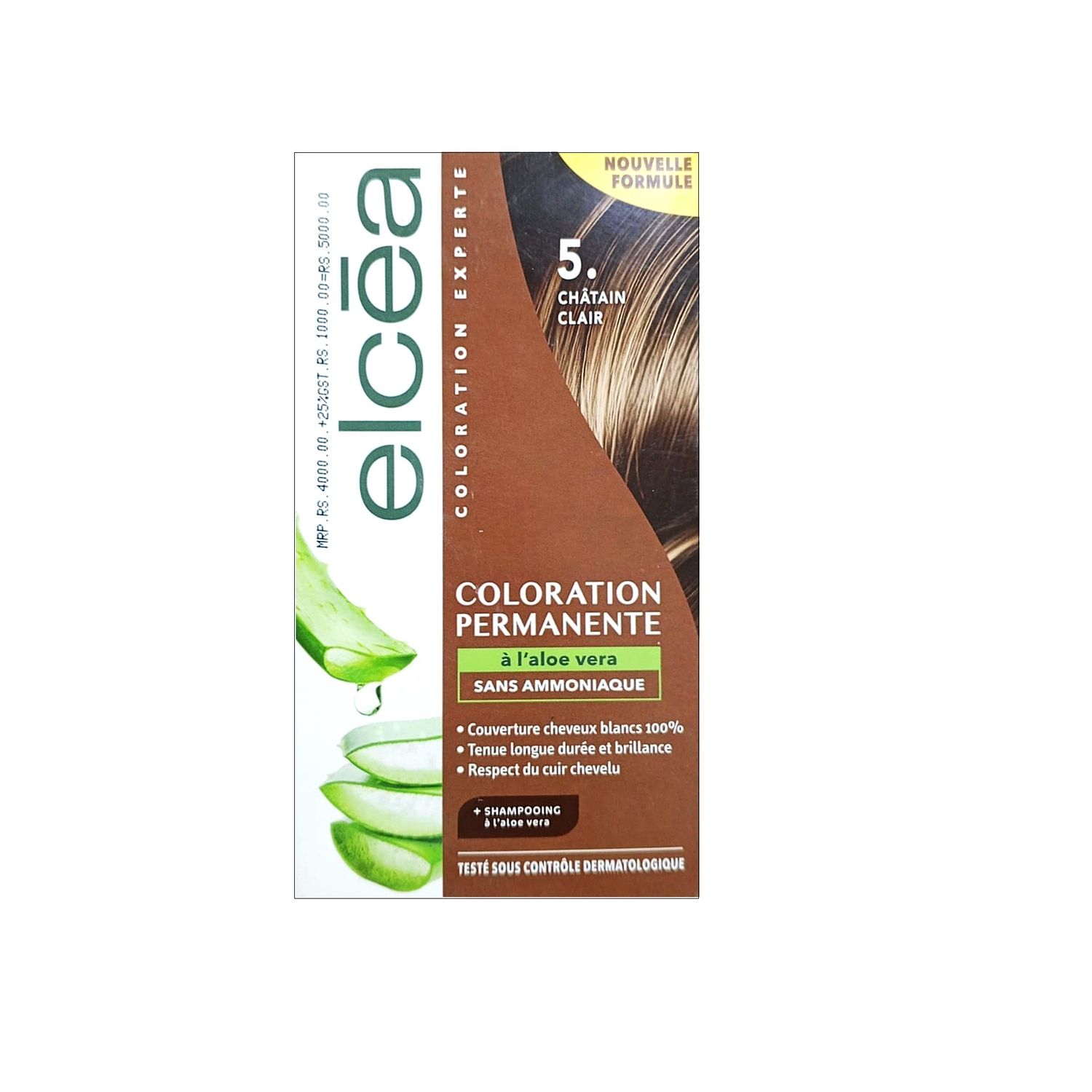 ELCEA HAIR COLOUR 5 # LIGHT BROWN