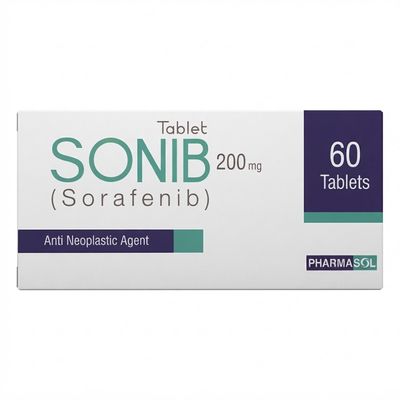 SONIB (SORAFENIB) 200MG TABLET