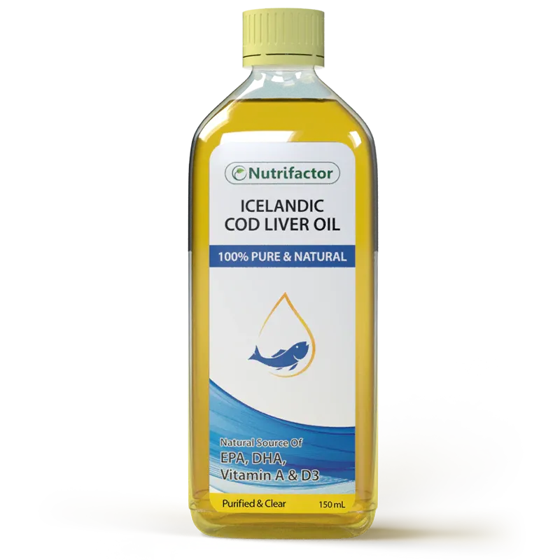 NTF ICELANDIC COD LIVER OIL 150ML