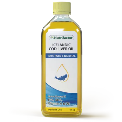 NTF ICELANDIC COD LIVER OIL 150ML