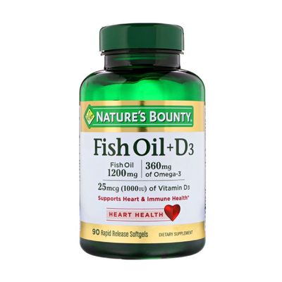 NB FISH OIL+D3 25MCG CAPSULE