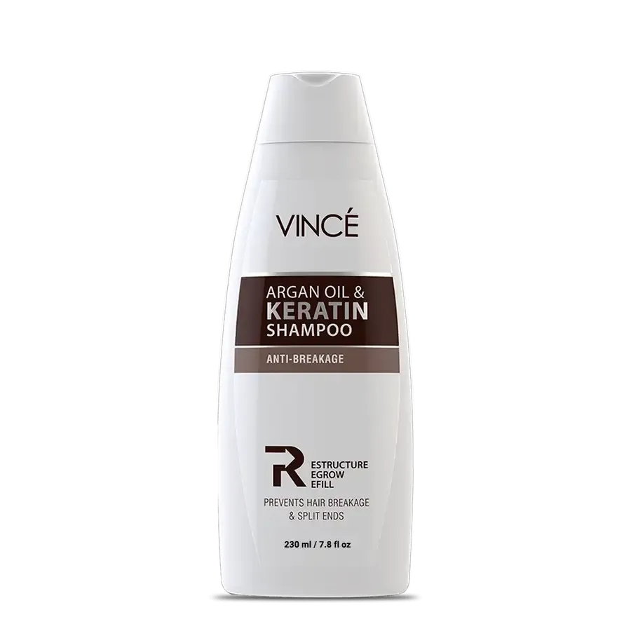 VINCE ARGAN OIL&amp;KERATIN SHAMPOO 230ML