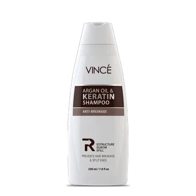 VINCE ARGAN OIL&amp;KERATIN SHAMPOO 230ML