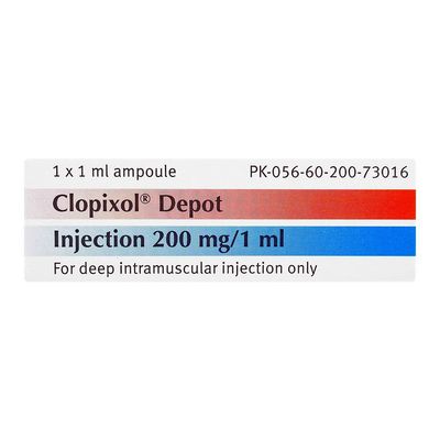 CLOPIXOL DEPOT 200MG 1ML INJECTION