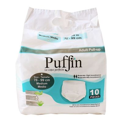 PUFFIN PULL UPS XL 10S 1S
