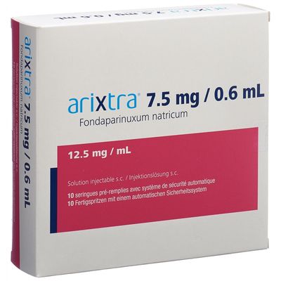 ARIXTRA 7.5 MG 7x6 ML INJECTION