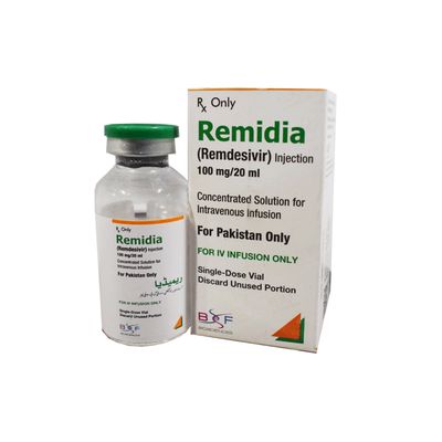 REMIDIA (REMDESIVIR) 100MG/20ML INJECTION